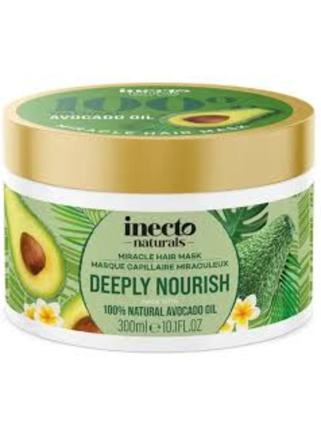 Miracle Hair Mask Deeply Nourishing With Avocado Oil 300ml
